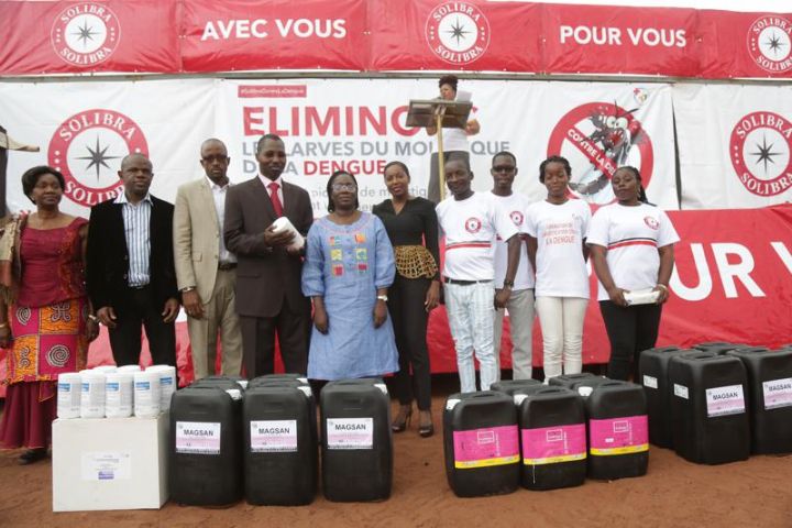 SOLIBRA et le ministère de la santé et de l’hygiène publique pour lutter contre l’épidémie de dengue