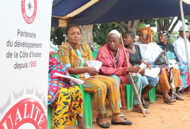 Maladies Cardiovasculaires : Les populations de Korhogo se font dépister grâce à SOLIBRA et Didier Drogba.