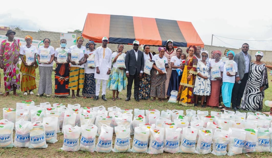 Songon/ Actions sociales: plusieurs familles vulnérables reçoivent des vivres et non vivres