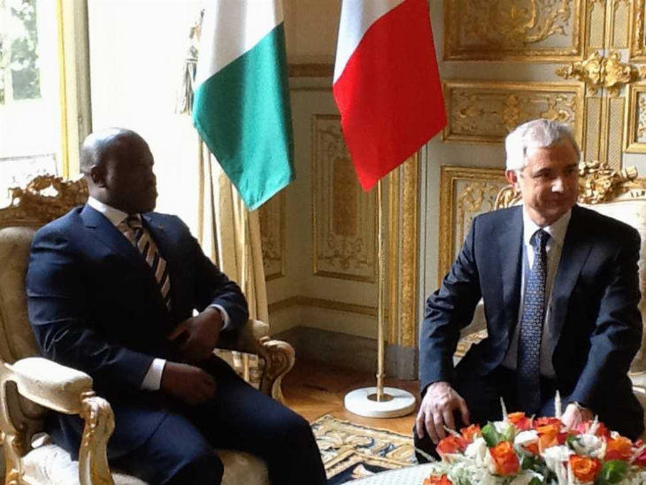 Assemblée nationale : Guillaume Soro reçu par son homologue français Claude Bartolone
