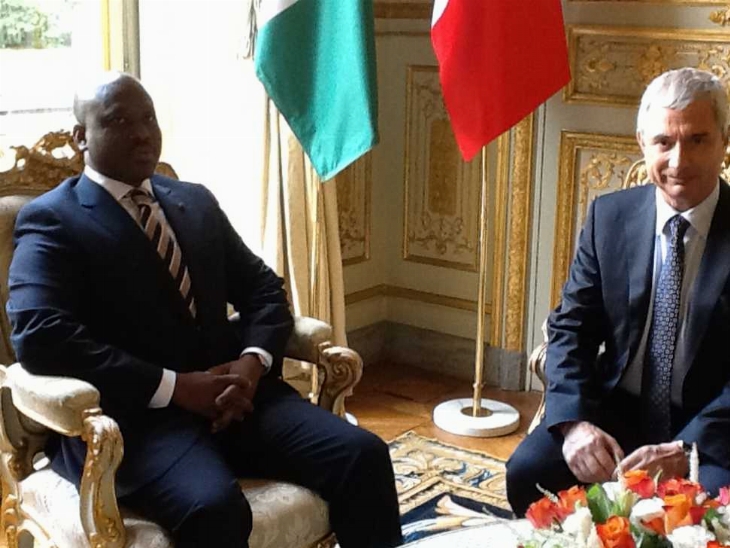 Le Président de l’assemblée nationale de Côte d`Ivoire, l’honorable Soro Kigbafori Guillaume a été reçu par son homologue français Claude Bartolone