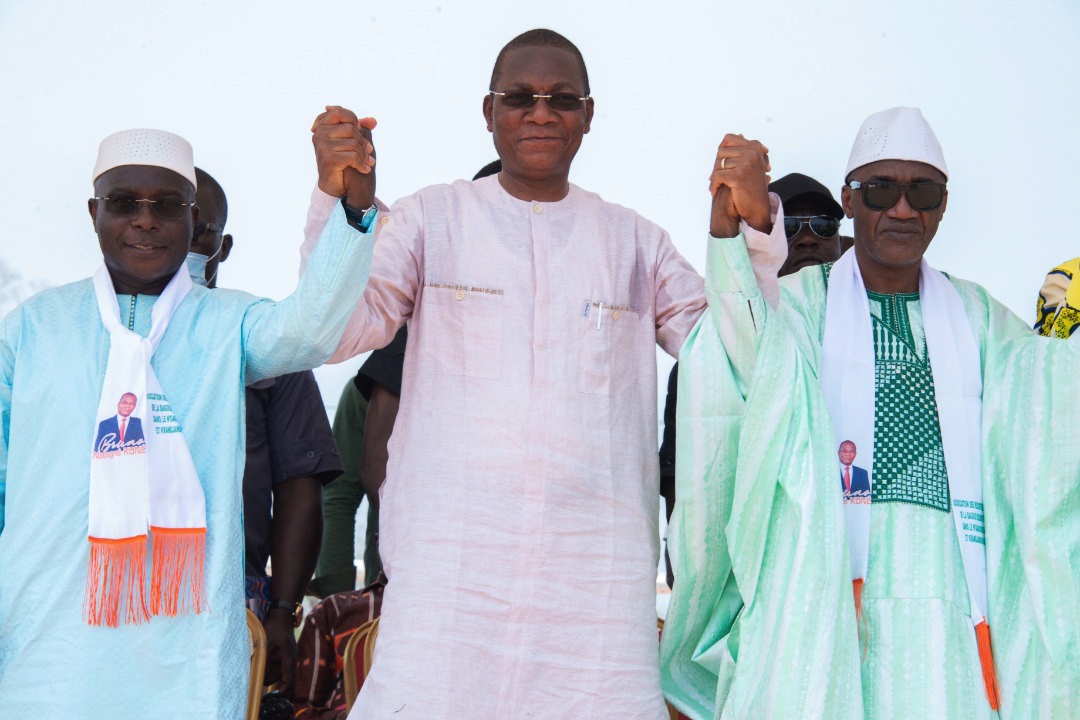 Séguéla: Bruno Koné et Bouaké Fofana prônent l'union sacrée entre les peuples  Sénoufo et Koyaka