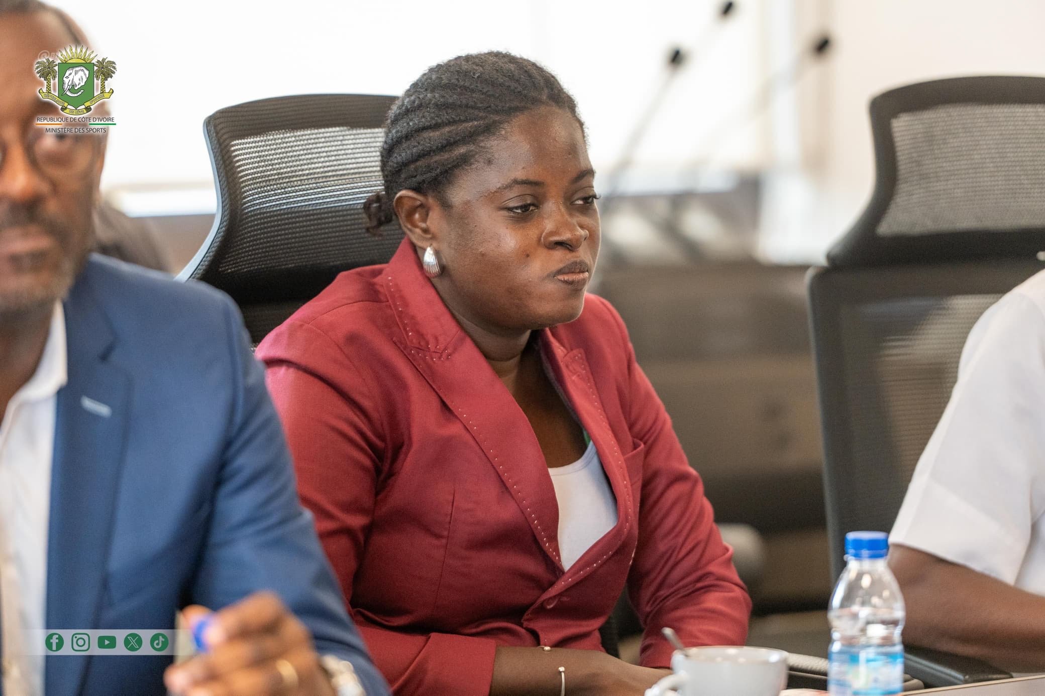 Special Olympics Côte d’Ivoire : Néné Fabiola élue au conseil régional du leadership des athlètes de Athlètes de Special Olympics Africa