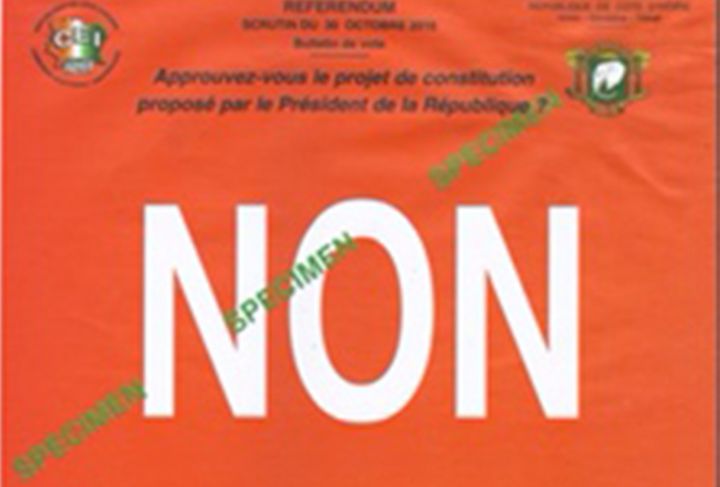 Côte d’Ivoire: l’abstention, clé du référendum sur une nouvelle Constitution