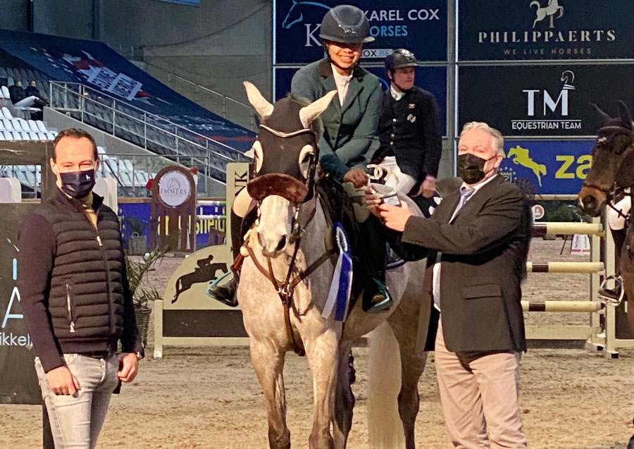 Sport: Rania Dindané, la fille d'Aruna Dindané nouvelle coqueluche de l'équitation ivoirienne