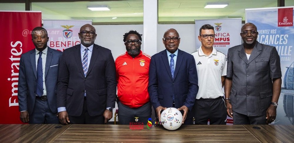 Sport : les inscriptions de la 2ème édition de la tournée de détection de l’académie Benfica Campus Côte d’Ivoire ouvertes