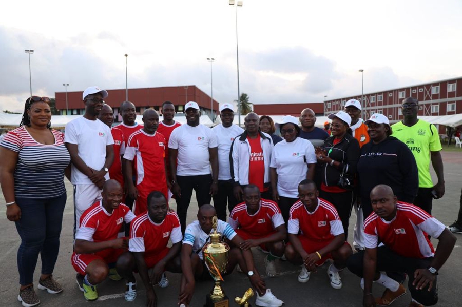 Sport, santé et travail : La direction du contrôle financier (DCF) crée les conditions d’un épanouissement professionnel de ses effectifs