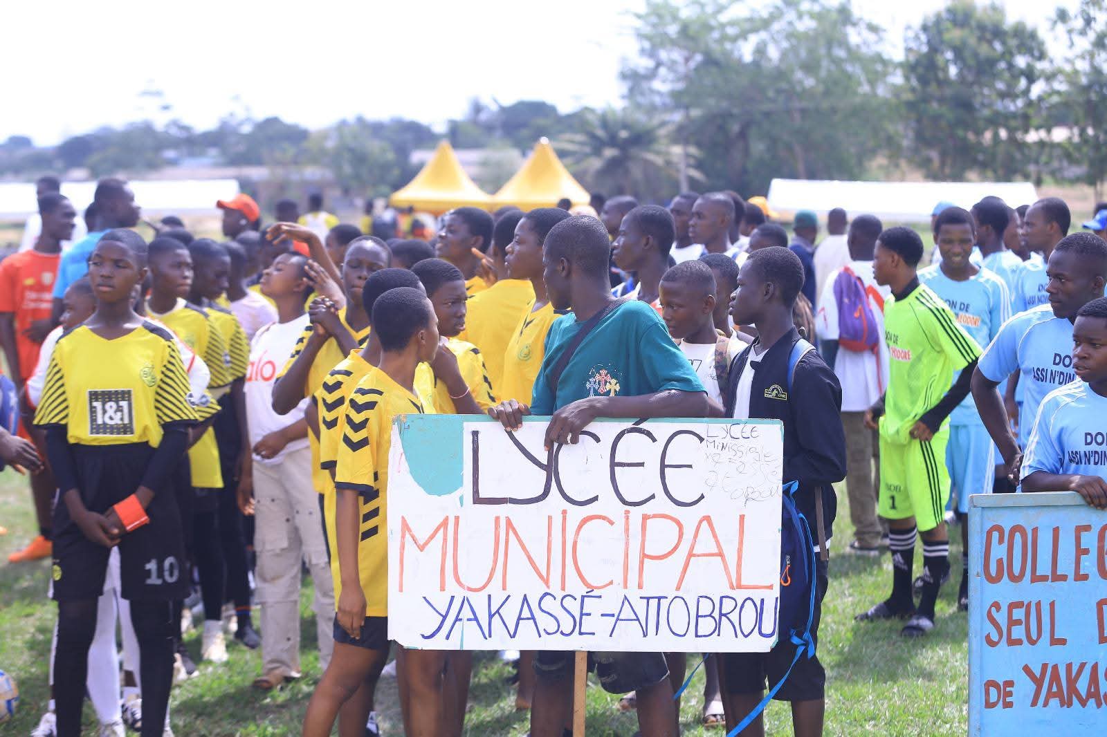 Sport scolaire : Adzopé accueille les finales régionales OISSU de la région de la Mé