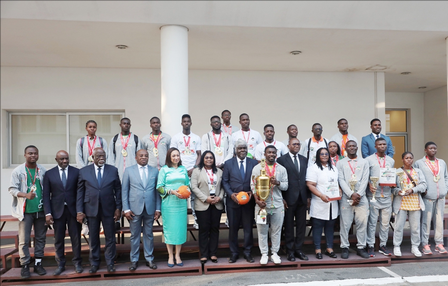 Côte d'Ivoire: l'équipe nationale de Dodgeball reçue par le Premier Ministre après son sacre continental au Maroc