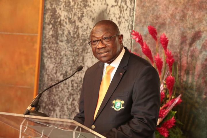 Allocution de monsieur le  ministre des sports et des loisirs François Albert Amichia  a l’occasion de la cérémonie de réception de l’athlète Ta Lou