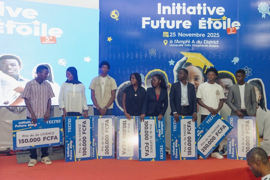 Publireportage : Tecno Mobile Côte d’Ivoire distingue les lauréats de la 3e édition du programme