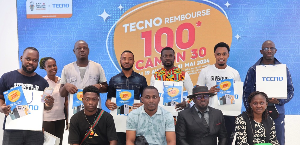 Publireportage- Téléphonie mobile: la marque Tecno Mobile rembourse intégralement 100 clients après l'achat de son Camon 30