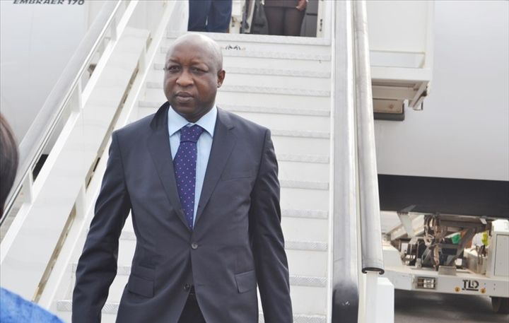 Cinquième Conférence au Sommet du Traité d’Amitié et de Coopération Côte d’Ivoire – Burkina : Le Premier ministre du Burkina Paul Kaba Thieba est arrivé à Yamoussoukro