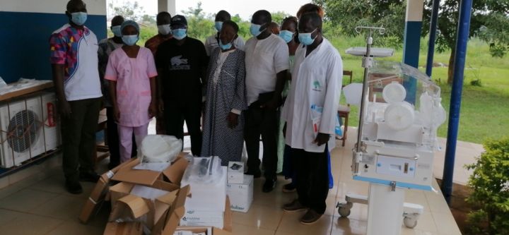 Du matériel biomédical remis à des formations sanitaires de N’Douci