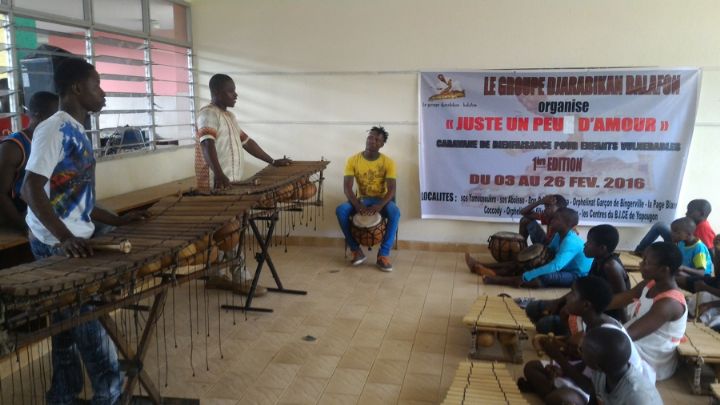 La caravane Djarabikan visite les Villages SOS