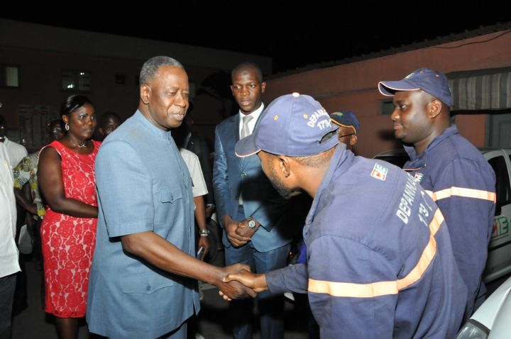 Nuit de la Saint Sylvestre : le ministre Adama Toungara s’assure de la sécurisation du service de l’électricité