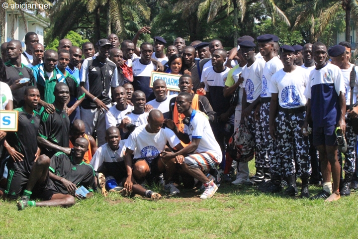 Tournoi « Côte d’Ivoire Unity par le football » : Qui de la Gendarmerie ou du GSPM remportera le trophée Alassane Ouattara ?