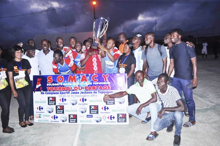 Maracana / tournoi de partage de Somacy : OWERY de Yopougon remporte le gros lot