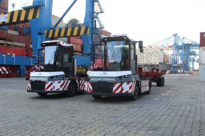 Certification environnementale « Green Terminal » : Abidjan Terminal réceptionne des tracteurs 100% électriques