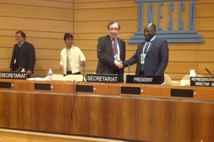 Session du Comité intergouvernemental de bioéthique (CIGB): Discours d’ouverture du Prof. Lazare Poamé, Vice-Président du CIGB