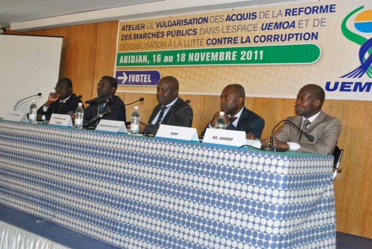 Réformes des marchés publics et lutte contre la corruption : L’Uemoa évalue les acquis régionaux