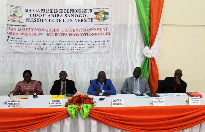 L’UFR Environnement de l’université de Daloa lance ses premières journées promotionnelles