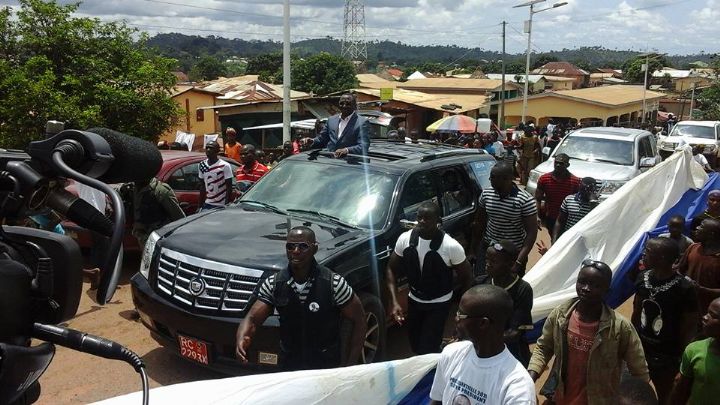 Présidentielle 2015 en Guinée Sidya Touré fait vibrer LoLa ( Guinée forestière)