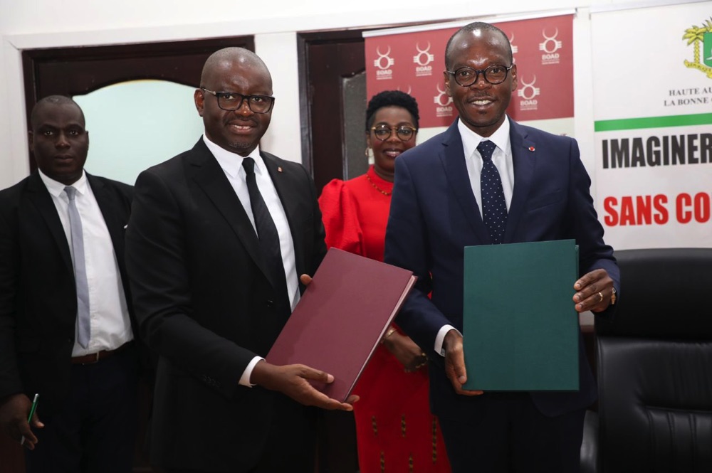Lutte contre la corruption : un protocole d’accord, d’une durée de cinq ans, signé entre la HABG et la BOAD