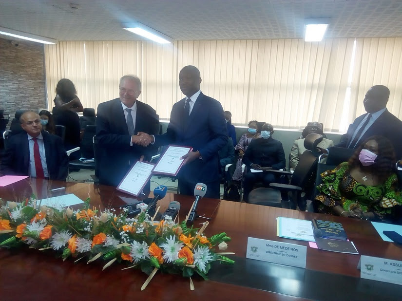 Le ministère de la Promotion de la jeunesse et PFO-Côte d’Ivoire signent une convention pour l’emploi des jeunes