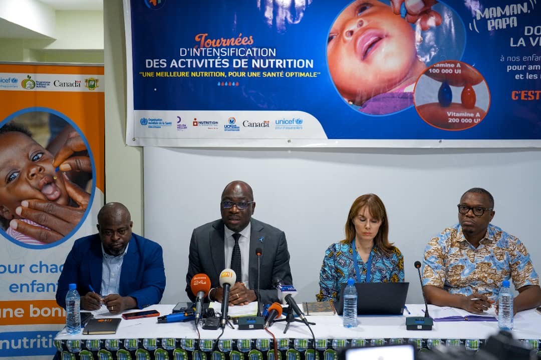 Une nouvelle campagne de distribution de vitamine A pour les enfants du 29 novembre au 2 décembre dans 40 districts sanitaires