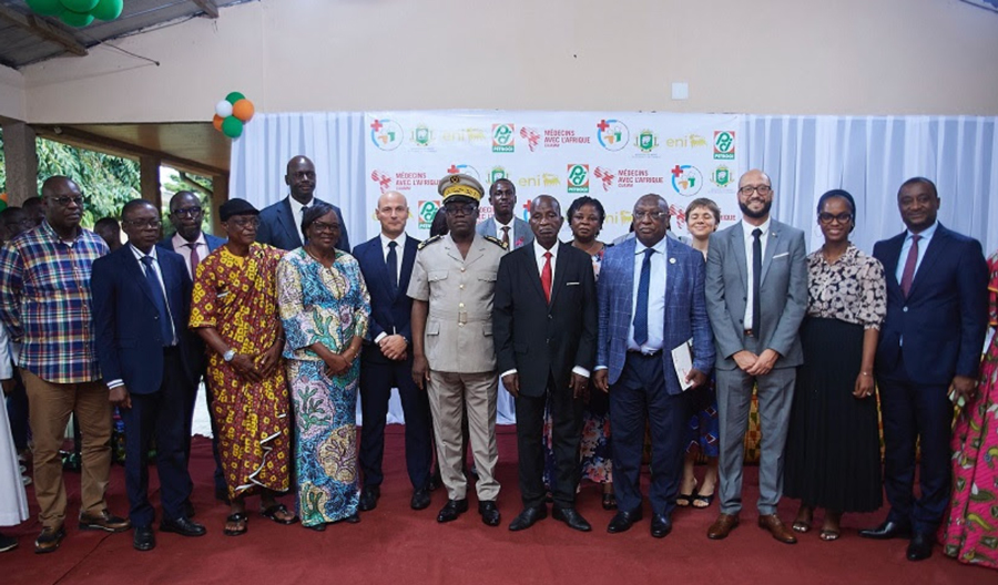 Une société d'hydrocarbure soutient la construction d’un nouveau bâtiment pour la maternité d’Anonkoua Kouté