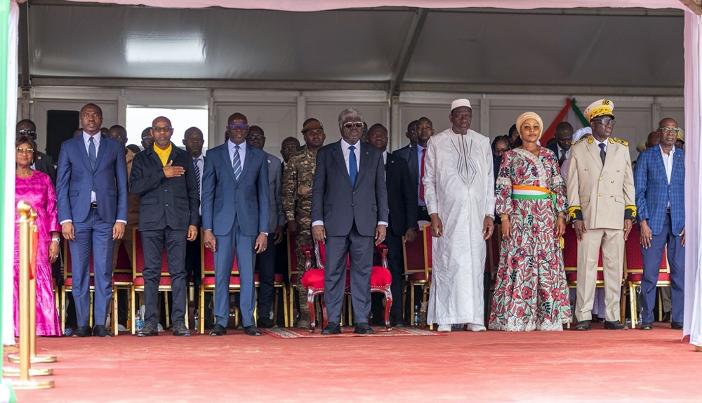 Université d’Odienné : le Premier Ministre Beugré Mambé pose la première pierre