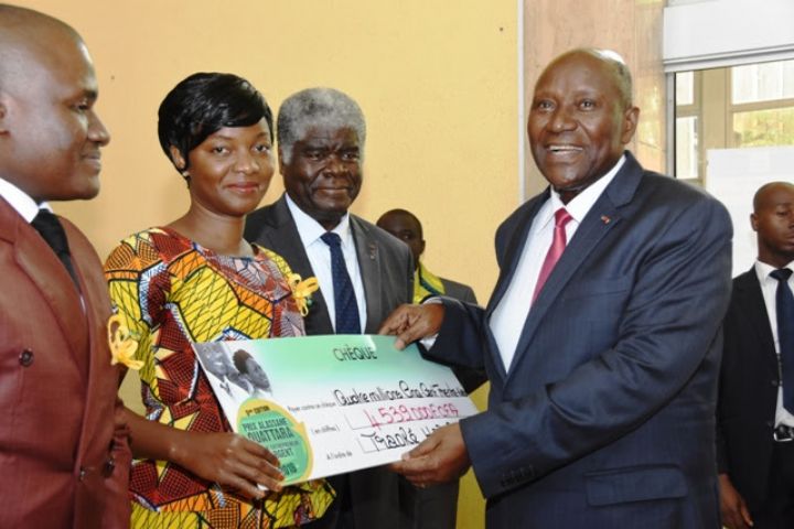 Le Prix Alassane Ouattara du jeune entrepreneur génère 600 emplois directs pour un chiffre d’affaires de 1,3 milliard FCFA