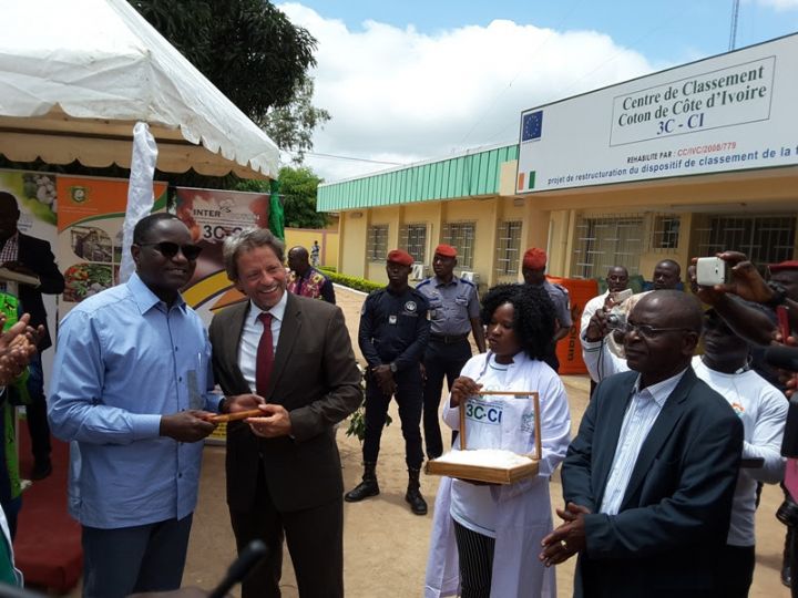 JAAD 2018 : Le ministre Sangafowa inaugure le Centre de classement coton de Côte d’Ivoire
