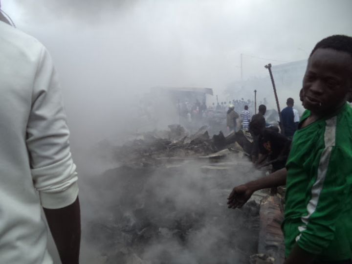 Incendie au marché central de Bouaké, la zone d’oignon fortement touchée