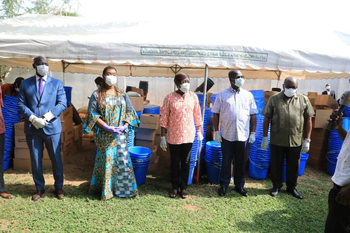 Côte d’Ivoire: début de distribution des dons de la chaîne de solidarité contre le Coronavirus