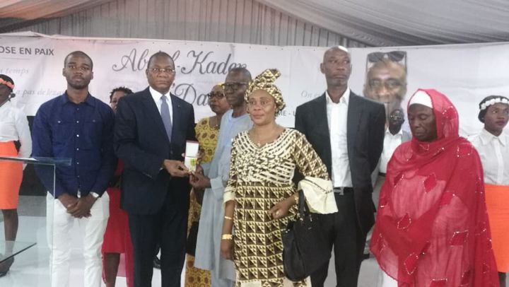 Reconnaissance: Kader N’Dao décoré à titre posthume par les autorités ivoiriennes