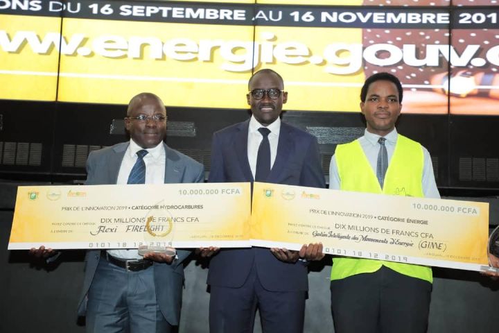 Côte d’Ivoire: GIME et Flexi Firelight remportent le Prix innovation énergie et hydrocarbures