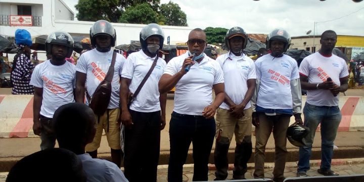 Les conducteurs de mototaxi à Séguéla sensibilisés sur le respect du code de la route