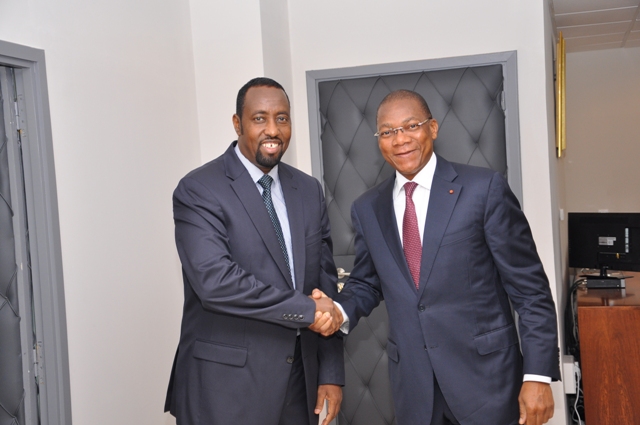 Préparatifs de la conférence stratégique de l’UPU – M. Bishar Hussein à Abidjan.