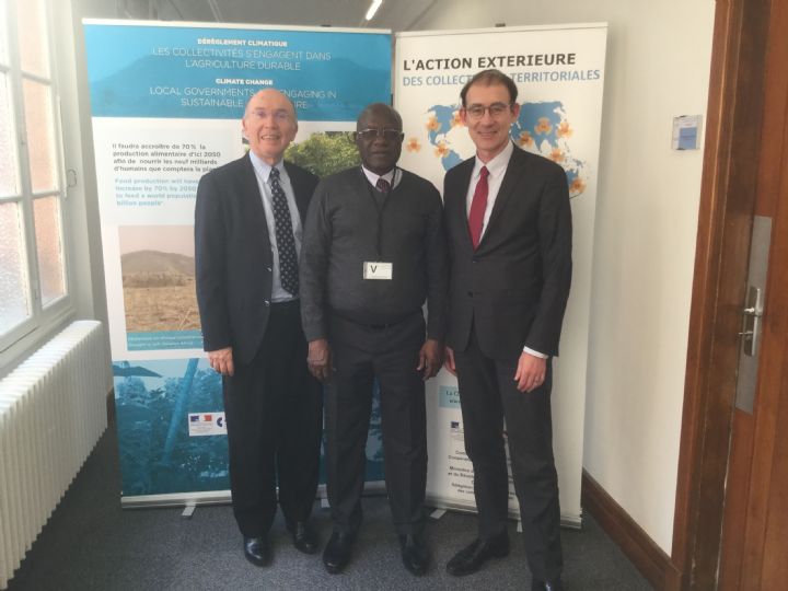 UVICOCI pour le renforcement de la coopération décentralisée avec la France : le Président Kafana en mission à Paris