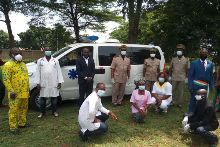 COVID-19: L’hôpital général de Vavoua reçoit une ambulance médicalisée