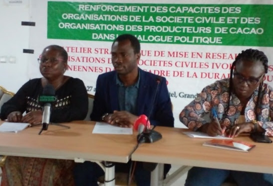 Vers la création d'un réseau africain d'organisation de producteurs et de la société civile pour le cacao