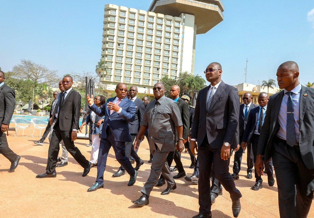 Village CAN de Bouaké : l'ouvrage fin prêt reçoit la visite du Vice-président de la République, Tiémoko Meyliet Koné