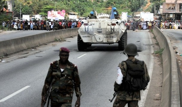 Entrée en guerre de l’Onuci - Choi positionne 