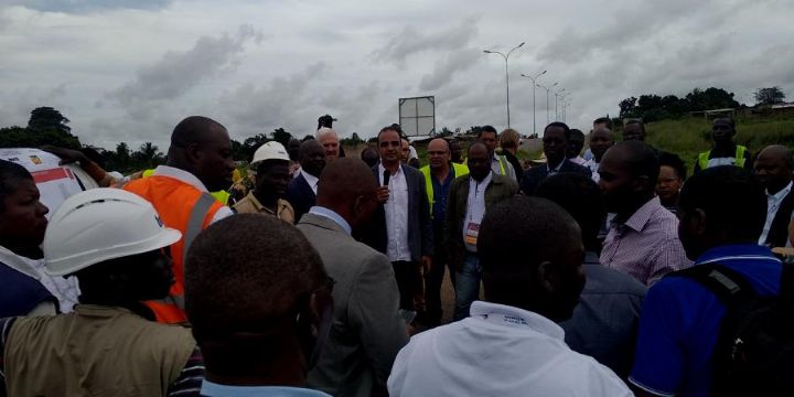 Programme présidentiel de Logements : Une Délégation de l’Union Africaine pour le financement de l’Habitat visite le site de Songon