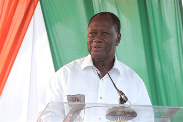 Visite d’Etat: Alassane Ouattara dit ne pas être en campagne pour la présidentielle de 2015