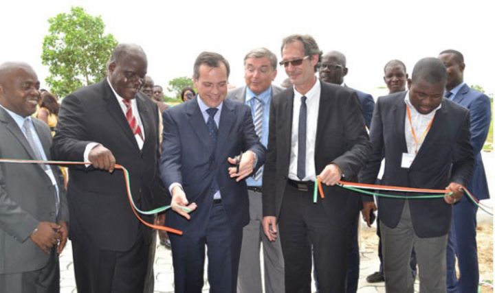 Cérémonie d’inauguration des installations de la SCTE au VITIB Zone Franche de Grand- Bassam