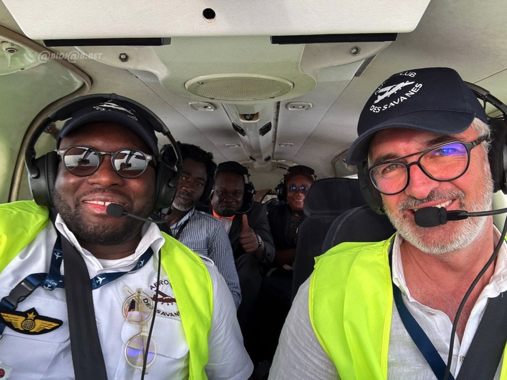 Vols Découvertes à l’Aéroport Amadou Gon Coulibaly : l’Aero Club des Savanes atterrit dans la capitale du Poro