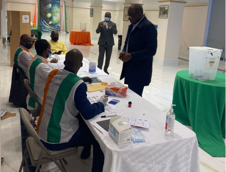 Présidentielle ivoirienne : Vote dans le calme aux États Unis